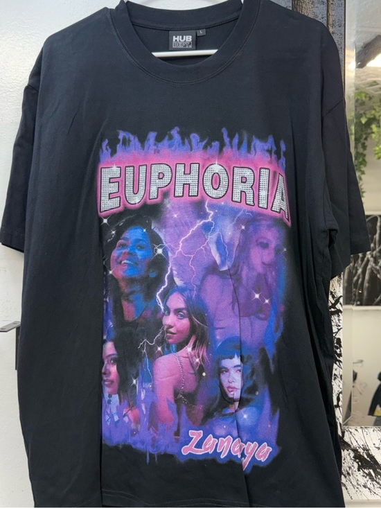 Other - EUPHORIA Graphic Tee with Purple & Pink Artwork
